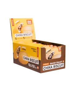 Протеиновое печенье Bombbar Chika Biscuit 9 шт по 50 г датский бисквит Chikalab