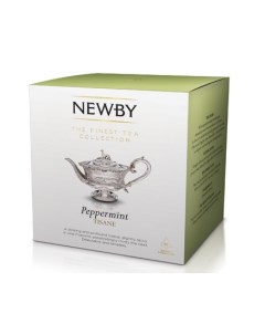 Чай травяной мята перечная 15 пакетиков Newby