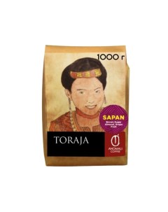 Кофе в зернах TORAJA SAPAN 1 кг Anomali coffee