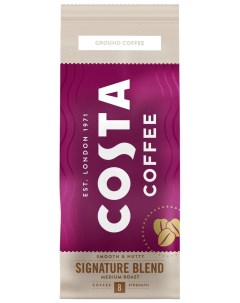 Кофе молотый Signature blend средняя обжарка 200г Costa