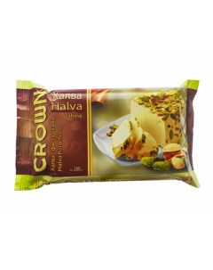 Халва кунжутная с фисташками 200 г Crown