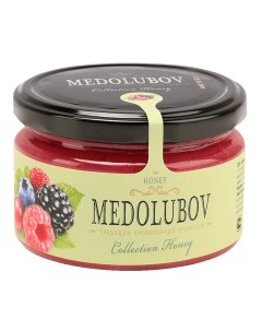 Крем мед лесные ягоды Медолюбов 250 мл Medolubov