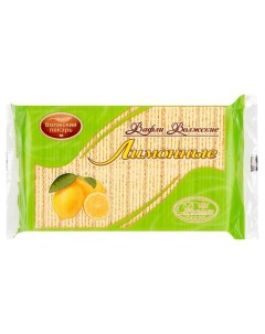 Вафли лимонные 220 г Волжский пекарь