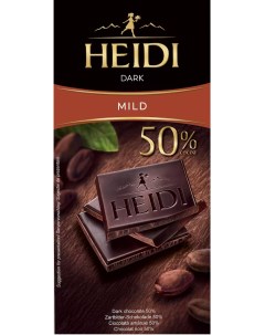Шоколад Dark Mild 50 80 г Heidi