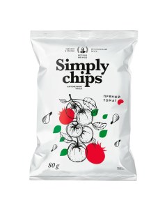 Чипсы картофельные пряный томат 80 г Simply chips