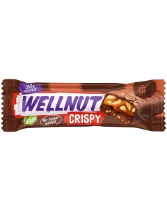 Протеиновый батончик Wellnut Crispy 45 г Fit kit