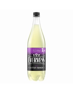 Газированный напиток Горький Лимон сильногазированный 1 л Evervess