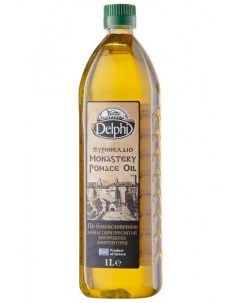 Масло оливковое Монастырское рафинир с добавлением нерафинир 1л пл б 81 0092 Delphi