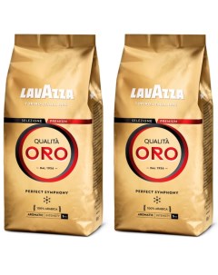Кофе зерновой Qualita Oro 2 шт по 500 г Lavazza