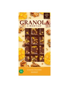 Шоколад Granola молочный гранола манго 80 г Libertad