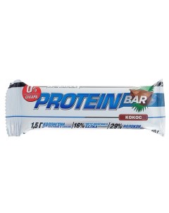 Батончик Protein Bar кокос тёмная глазурь спортивное питание 50 г Ironman
