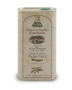 Оливковое масло Монастырское BIO Extra Virgin 1 литр Agia triada