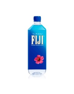 Вода минеральная Фиджи негазированная ПЭТ 1 л 12 штук Fiji