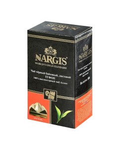 Чай черный TGFOP листовой 100 г Nargis