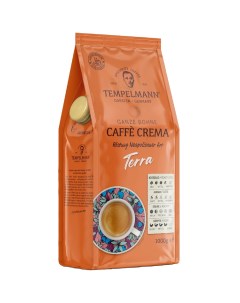 Кофе Terra Caffe Crema арабика и робуста молотый 1 кг Tempelmann