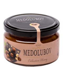 Крем мёд фундук с шоколадом Медолюбов 250 мл Medolubov