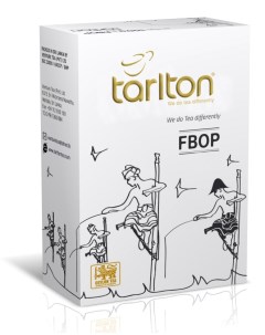 Черный чай Тарлтон FBOP 100 г Tarlton