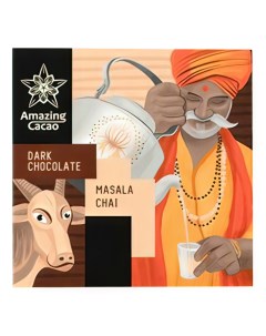 Шоколад горький Керала и Масала чай 60 г Amazing cacao