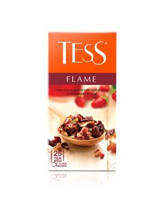 Напиток чайный Flame фруктовый 25 пакетиков Tess
