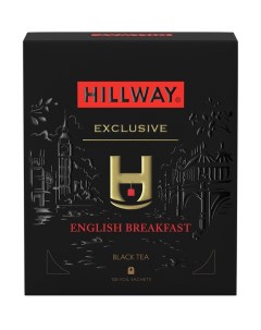 Чай черный English Breakfast в пакетиках 2 г х 100 шт Hillway