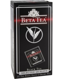 Чай черный 25 пакетиков Beta tea