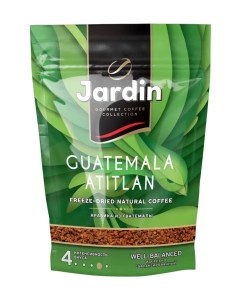 Кофе растворимый Guatemala Atitlan сублимированный темная обжарка 150 г Jardin