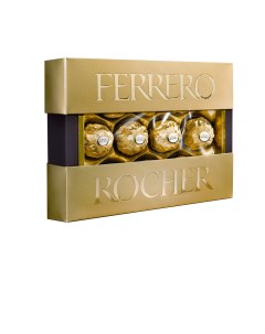 Конфеты хрустящие с лесным орехом 125 г Ferrero rocher