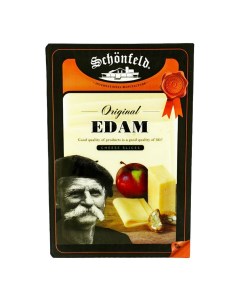 Сыр полутвердый Edam original 150 г Schonfeld
