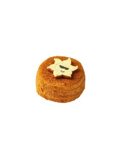 Торт Медово сметанный с декором 300 г Вкусвилл
