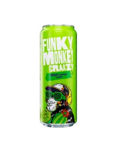 Газированный напиток Crazy кактус лайм 0 45 л Funky monkey