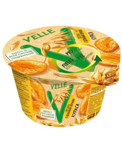 Йогурт овсяный Велле с курагой 2 5 180 г Velle