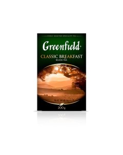 Чай чёрный Classic Breakfast листовой 200 г Greenfield