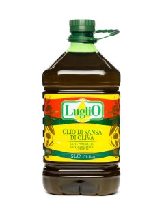 Масло оливковое Olio Di Sansa Di Oliva 5 л Luglio