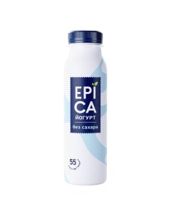 Йогурт питьевой без сахара 2 9 260г Epica