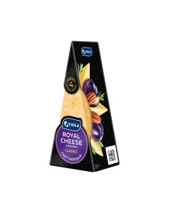 Сыр твердый Royal cheese collection Classic 40 200 г Viola