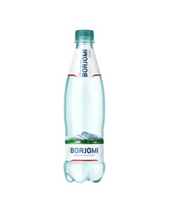Вода минеральная природная газированная 0 5 л Borjomi
