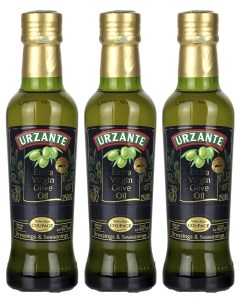 Масло оливковое Extra Virgin 3 шт по 0 25 л Urzante