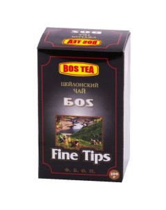 Чай Fine Tips FBOP черный с бергамотом 100 г Бос