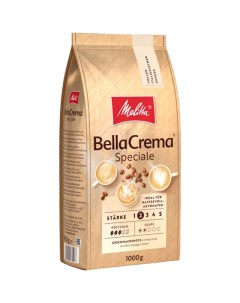 Кофе зерновой bella crema speciale 1 кг Melitta