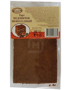 Торт Медовичок шоколадный 300 г Инекс
