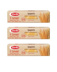 Спагетти 5 злаков 450г х 3 шт Barilla