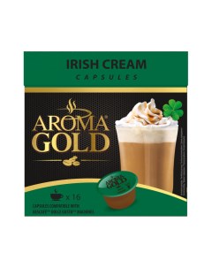 Кофе в капсулах Dolce Gusto Irish Cream со вкусом ирландского крема 16 шт Aroma gold