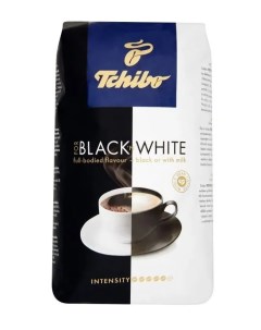 Кофе в зернах Black And White 1 кг Tchibo