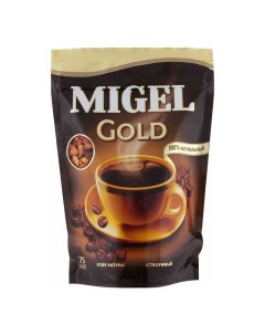 Кофе Gold растворимый сублимированный 75 г Migel