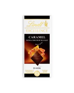Шоколад темный excellence карамель с солью 100 г Lindt