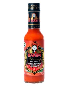 Огненно жгучий перечный соус Baron Blazing Pepper Sauce 155 гр Baron foods