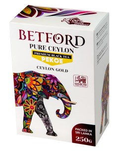 Чай РЕКОЕ картон Цейлон 250 г Betford