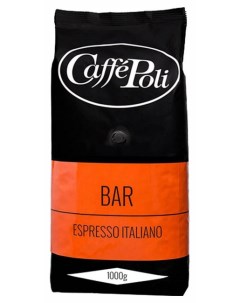 Кофе в зернах Poli bar 1 кг Caffe poli