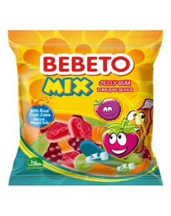 Мармелад Mix жевательный 70 г Bebeto