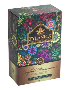 Чай зеленый листовой ceylon premium collection 200 г Zylanica